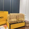Fendi Baguette Woven Leather Bag