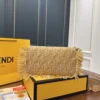 Fendi Baguette Woven Leather Bag