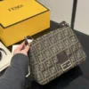 Fendi Baguette Monogram Canvas Bag