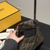 Fendi Baguette Monogram Canvas Bag