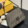 Fendi Baguette Monogram Canvas Bag
