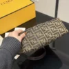 Fendi Baguette Monogram Canvas Bag