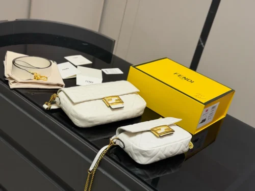 Fendi Baguette Leather Bag Style 0029
