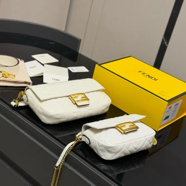 Fendi Baguette Leather Bag Style 0029