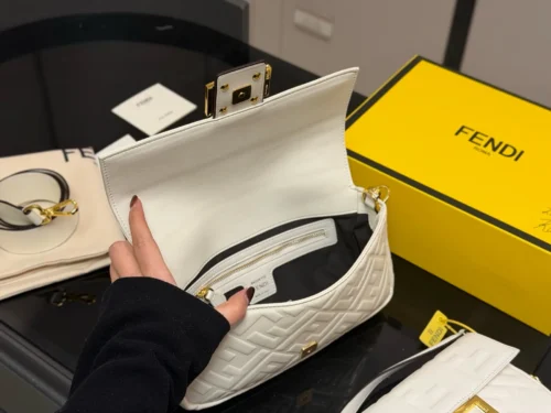 Fendi Baguette Leather Bag Style 0029