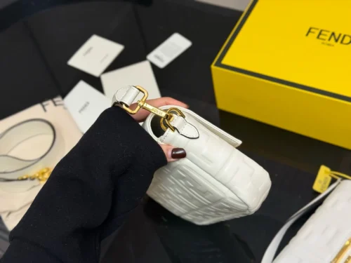 Fendi Baguette Leather Bag Style 0029