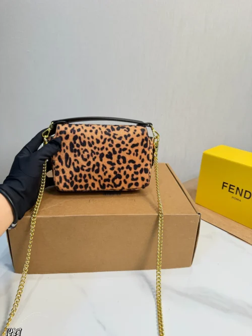 Fendi Baguette Brown Monogram Bag
