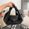 Fendi Spy Black Calfskin Saddle Bag