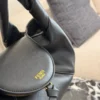 Fendi Spy Black Calfskin Saddle Bag