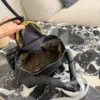 Fendi Spy Black Calfskin Saddle Bag