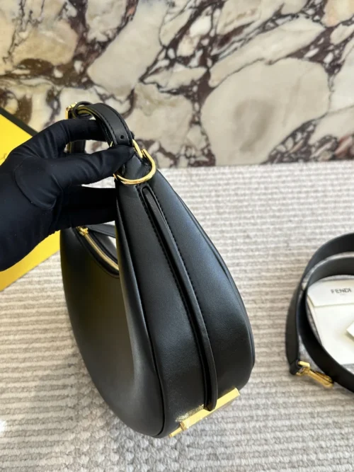 Fendi Leather Hobo Bag Style 0053