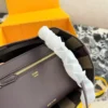 Fendi Brown Monogram Leather Wallet