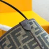 Fendi Brown Monogram Leather Wallet