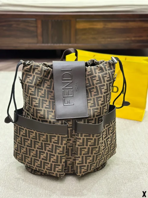 Fendi Drawstring Backpack