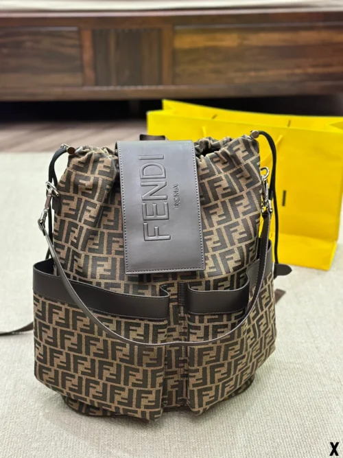 Fendi Drawstring Backpack