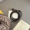 Fendi Gray Monogram Shoulder Bag