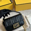 Fendi Baguette Leather Bag Style 0158