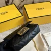 Fendi Baguette Leather Bag Style 0158