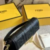 Fendi Baguette Leather Bag Style 0158