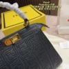 Fendi Peekaboo Small Gold Handbag Style 0178