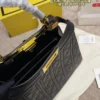Fendi Peekaboo Small Gold Handbag Style 0178