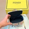 Fendi Gold Monogram Canvas Vanity Bag