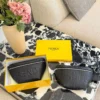 Fendi Black Leather Wallet