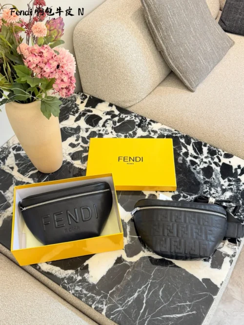 Fendi Black Leather Wallet