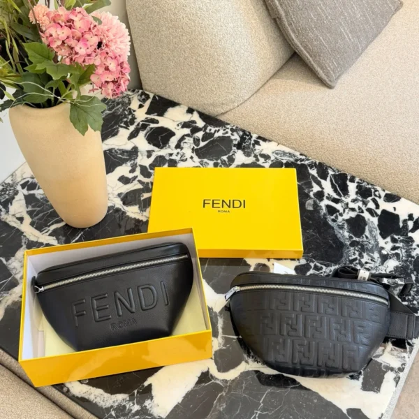 Fendi Black Leather Wallet