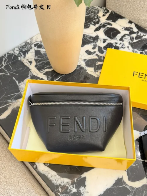 Fendi Black Leather Wallet