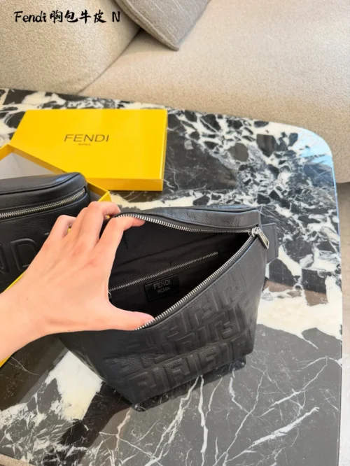 Fendi Black Leather Wallet