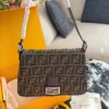 Fendi Baguette Monogram Canvas Backpack
