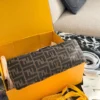 Fendi Baguette Monogram Canvas Backpack