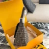 Fendi Baguette Monogram Canvas Backpack