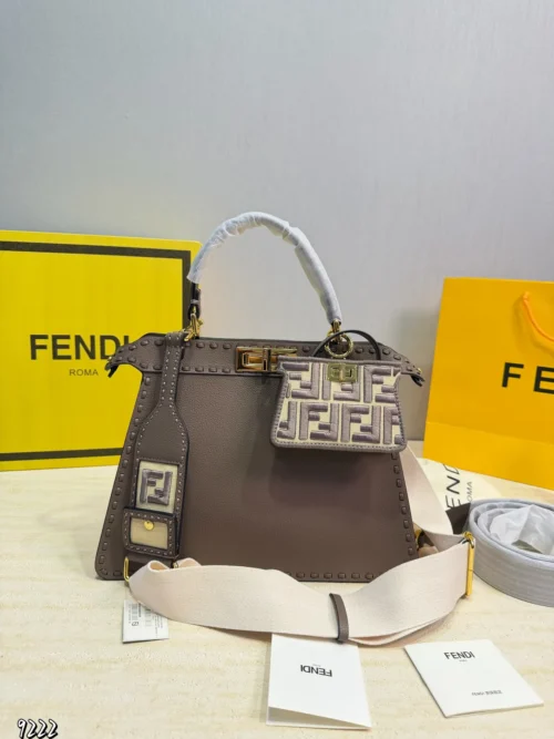 Fendi Peekaboo Leather Wallet
