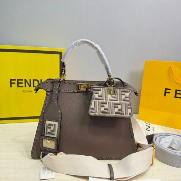 Fendi Peekaboo Leather Wallet