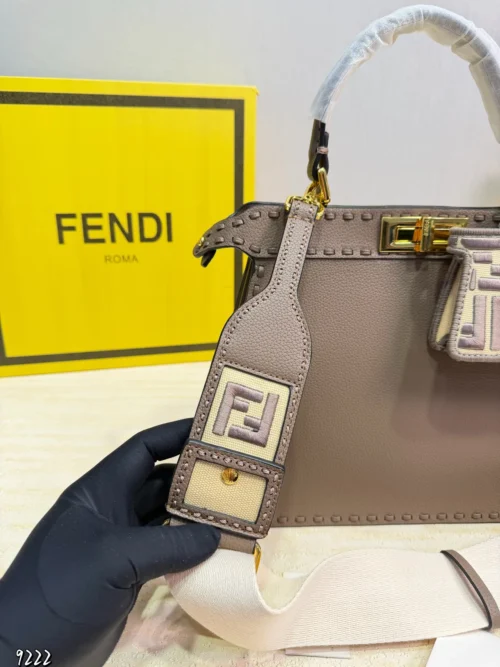 Fendi Peekaboo Leather Wallet