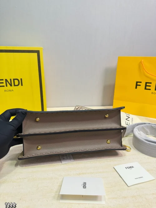 Fendi Peekaboo Leather Wallet