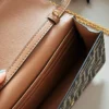 Fendi Chain Leather Crossbody Bag