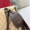 Gucci Horsebit Gold Monogram Canvas Handbag