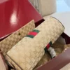 Gucci Horsebit Gold Monogram Canvas Handbag