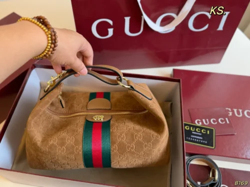Gucci Monogram Hobo Bag
