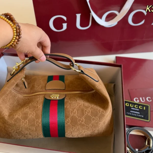 Gucci Monogram Hobo Bag