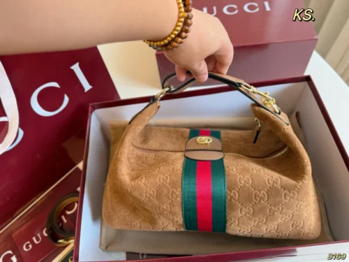 Gucci Monogram Hobo Bag