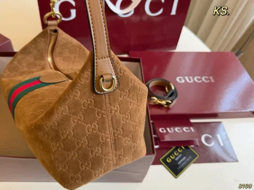 Gucci Monogram Hobo Bag