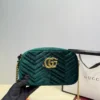 Gucci Black Chain Leather Vanity Bag