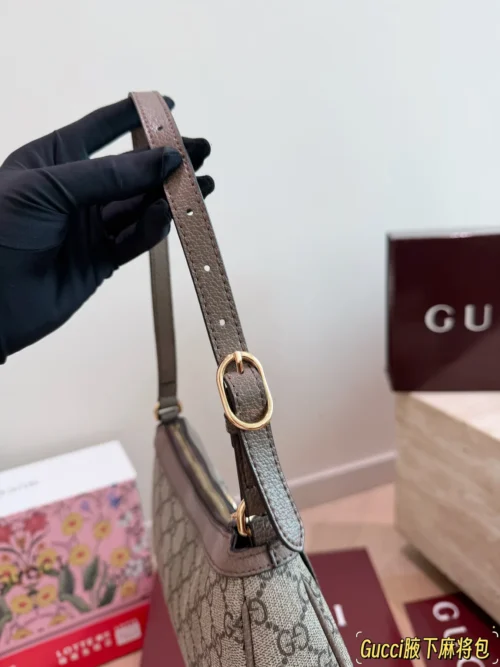 Gucci Ophidia Small Canvas Hobo Bag