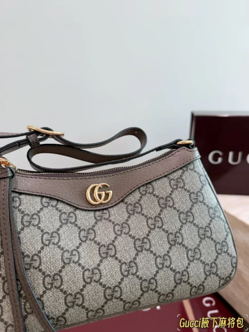 Gucci Ophidia Small Canvas Hobo Bag