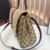 Gucci Horsebit Monogram Top Handle Bag