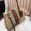 Gucci Horsebit Monogram Top Handle Bag